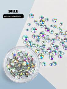 novani 200件/套 DIY牙齿宝石套装（含胶水），4色牙齿饰品宝石套装，水晶闪亮宝石，牙齿饰品入门套装，男女通用牙齿饰品