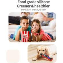 Silicone Case Cover For  Hisense Roku Streaming TV Stick Remote Shockproof Washable Remote Cover Pink Red Black Purple Red - 紅色 - 查看 5