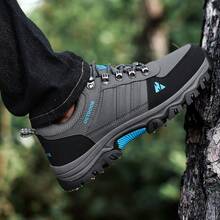 Men's New Low-Top Boots, Outdoor Hiking Comfortable Hunting Walking Shoes, Daily Work Sports Casual Shoes
