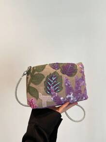 Nova moda estilo garota quente cor sólida pu tecido impermeável padrão alça de ombro trançada fivela alça de ombro bolsa quadrada de um ombro adequada para viagens, compras e deslocamento para o trabalho.