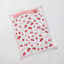 2 hojas de calcomanías de arte de uñas con diseños lindos de gato, pez y pata de gato - brillantes brillos, sin olor, de plástico, para cuidado de manos y pies, decoración de arte de uñas DIY, adecuado para diario, uñas DIY, funda de teléfono, diario, amado por mujeres y niñas