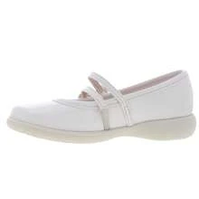 Chabelo Valerina de recubierto blanco con doble tira y hebilla - Blanco - Ver 3