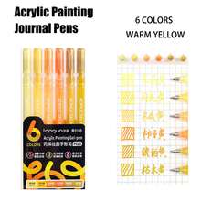 Languo 90 色丙烯颜料马克笔 - 1.0mm 细头凝胶墨水笔，可混合鲜艳色彩，适用于岩石/玻璃/木材 DIY 工艺装饰、学生美术用品、学校用品、返校 - 彩色 - 查看 26