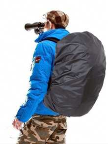 1 件可折叠防水旅行推车雨罩 - 通用防水保护罩，适用于旅行推车背包和背包，防尘且可重复使用的旅行配件 - 彩色 - 查看 4