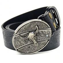 Men's Leather Belt Outdoor Multifunctional Belt With Knife Suitable For Men's Gift - NiutouBK - View 1