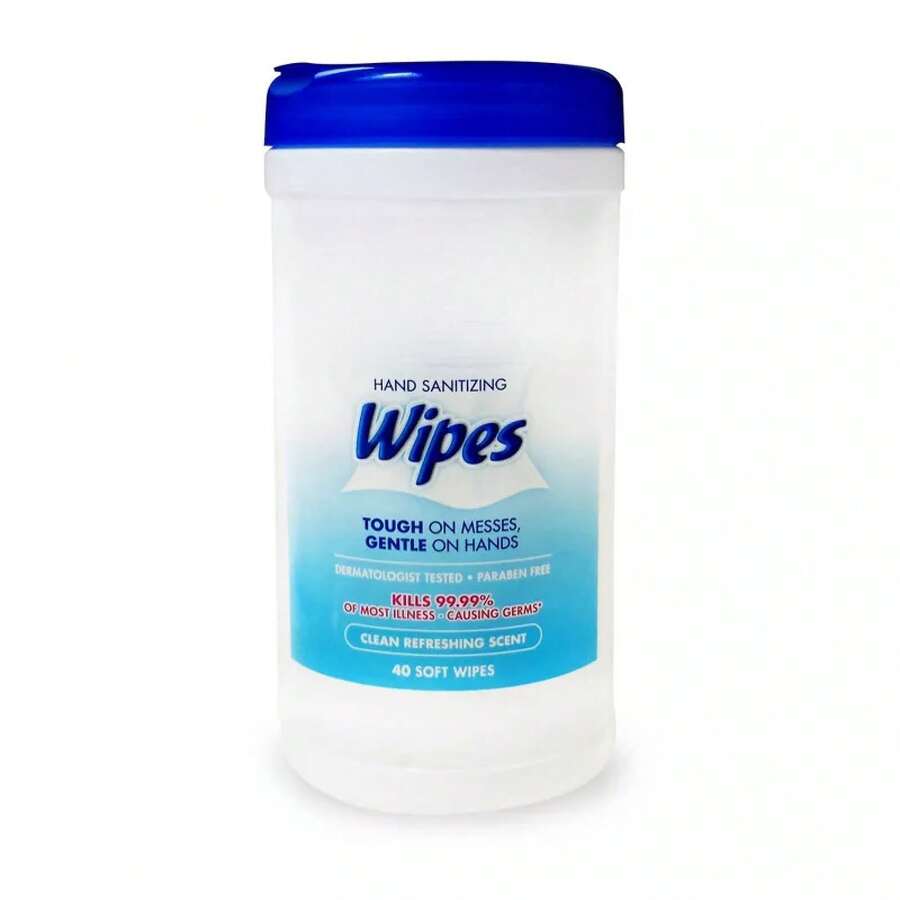 Canister Wipes Refreshing Hand Sanitizer - Fresh Scent - 40ct
