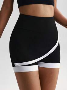 Quần short thể thao nữ nhiều màu sắc, thoải mái, kiểu dáng thường ngày, thích hợp cho mùa hè. - Nhiều màu - Xem 5