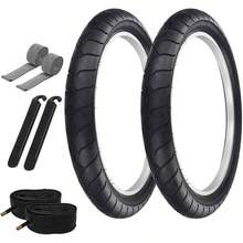 Pair Of Bicycle TIRE Fat Bike BMX/Electric Slick Clincher TIRE In 24 X 4.1/4 Black/Black SIDEWALL(2) Tires W/Tubes, TIRE LEVERS  Rim Strips P1077
