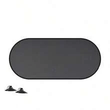 汽车后遮阳帘，车辆防护罩，汽车后窗遮阳网，屏幕隔热防紫外线 - 黑色 - 查看 4