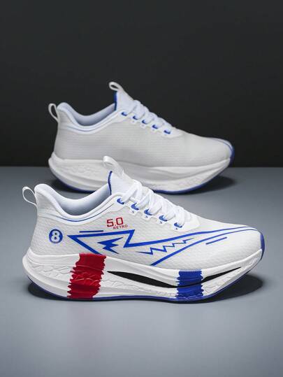 أحذية جري للأزواج ذات الحافة السميكة الخفيفة جدًا، أحذية رياضية كاجوال، أحذية رياضية أنيقة للخارج