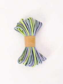 Macrame Cord 3mm X 10 M, Variegated Color Twisted Rope, Rope, Macrame Yarn For Wall Hangings, Plant Hangers, Crafts, DIY Decorating Projects - Multicolor - View 11