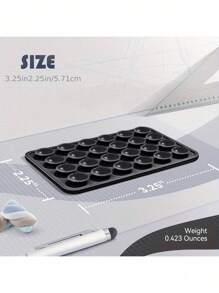 4/3 szt. Silikonowy uchwyt do telefonu, antypoślizgowy silikonowy stojak na telefon, samoprzylepna obudowa do telefonu, akcesorium głośnomówiące do selfie i wideo, wielofunkcyjne akcesoria do telefonu pasujące do wszystkich modeli 2 szt./1 szt.