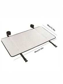 1 pièce Couvre-unité extérieure de climatiseur en aluminium double couche, isolation thermique, ignifuge, résistant à l'eau, écran solaire, économe en énergie, housse de protection