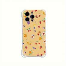 Funda para teléfono 1 pieza Una elegante correa para el hombro tipo bandolera, patrón Correa para el hombro tipo bandolera Correa de mano anticaída de cuatro esquinas Funda protectora para teléfono móvil Puede colgarse hacia atrás Funda para teléfono móvil suave adecuada para la serie 12 13 14 15 16 Pro Pro Plus - - Colores mixtos 1 - Ver 3