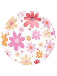 10 pièces Set de vaisselle de fête Daisy groovy : assiettes, gobelets, serviettes. Fournitures de fête Daisy. Ensemble rétro hippie boho de fleurs Daisy boho. Gobelets en papier, couverts de fête. Décorations pour anniversaire, baby shower, mariage, fête hippie Daisy - Multicolore - Voir 6