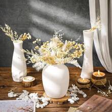 Ramos de flores secas Nomeolvides con tallos, flores secas naturales preservadas en colores púrpura, rosa y blanco para arreglos florales, bodas, fiestas, resina, jarrones, decoración del hogar, Halloween, Acción de Gracias y Navidad
