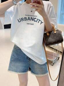 Women T-Shirts - 白色 - 查看 2