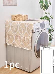 Copri-lavatrice in stile bohémien, telo copri-polvere multifunzione per la decorazione della cucina e per piccoli elettrodomestici