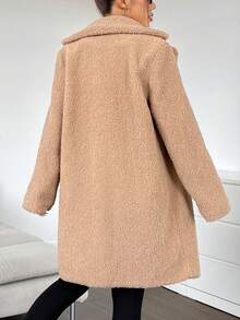 Damen Regular Fit Kuscheljacke, sanfte Ausstrahlung für den Winter