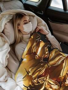 Kawss Kawaii Kaw Animation Theme Flannel Blanket - ,Print Blanket Living Room, Sofa And Travel - Gorgeous Mixed Color Gifts For Friends And Family, Double-Layer Blanket Comfortable Bedroom Decoration