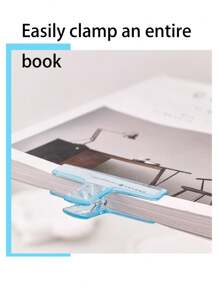 6/4/2/1 قطعة مشابك بلاستيكية شفافة من الأكريليك بطراز مشبك الطالب، مشابك ملف جيلي ذات ذيل طويل متعددة الوظائف لصور/مكتبية إبداعية، مشابك ورق اختبار، مستلزمات مكتبية، مشابك تخزين الفواتير، مستلزمات مدرسية لملفات المدرسة، مستلزمات العودة إلى المدرسة