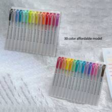 beizhixin Doppelköpfiger fluoreszierender Stift, Retro Marker Stift, Makronen Farbe Markerstift, hell farbiger Stift für Studenten, Schlüssel, Buchhaltung