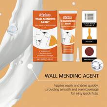 1套墙面修补膏，钉孔修补，剥落，开裂，钉孔，墙洞墙面修补膏，白色家用腻子膏，防霉无味墙面修补膏 - 多款式 - 查看 7