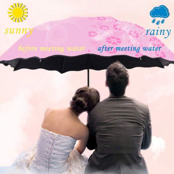 قطعة واحدة مظلة مضغوطة بتصميم فريد للماء الذي ينتفخ