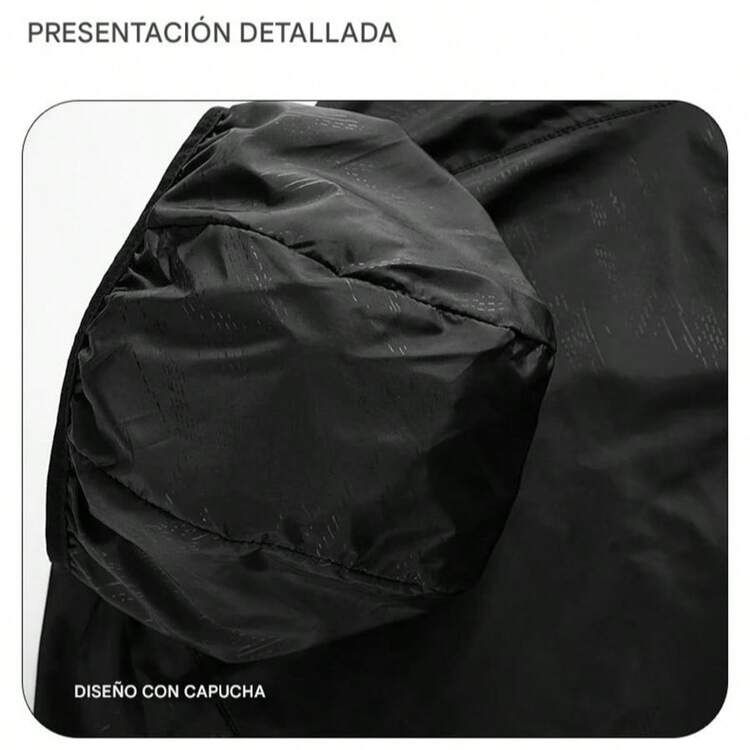 Chaquetas senderismo negro L impermeables cortavientos acampar escalada lluvia ropa Unisex deporte Abrigo Outdoor Transpirable Deportivo Viaje Montaña Camping Ropa Resistente Al Agua Hombre Mujer - Negro - Añade 2