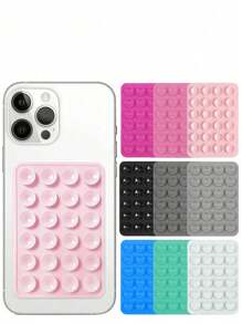 4/3 szt. Silikonowy uchwyt do telefonu, antypoślizgowy silikonowy stojak na telefon, samoprzylepna obudowa do telefonu, akcesorium głośnomówiące do selfie i wideo, wielofunkcyjne akcesoria do telefonu pasujące do wszystkich modeli 2 szt./1 szt.