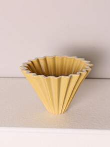 1 Reusable Ceramic Coffee Filter, Multi-Colour Options, Easy To Clean, Origami Style Filters Quickly, Suitable For Use At Home And In The Office