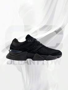 New Balance 9060 Triple Black – Shoes For Man/Woman-Vintage-Spring & Summer-Inspired Running Shoes, Shock-Absorbing Comfort, Gym To Streetwear Casual Wear-Mother's Day Gifts-Father's Day Gift– U9060BPM - 黑/黑/黑 - 查看 2