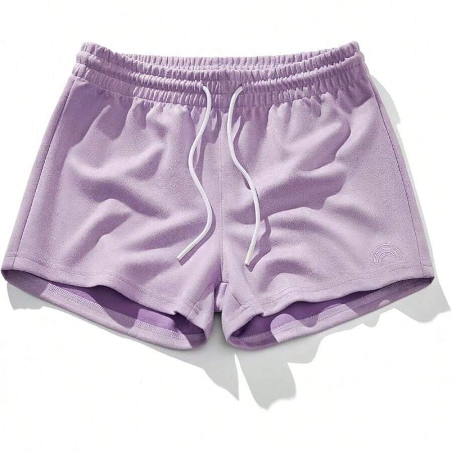 Shorts de entrenamiento para hombres con tiro de 3 pulgadas - Violeta claro - Ver 1