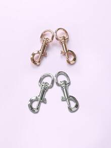 Bag Accessories Metal Dog Shape Buckle Replacement Chain Strap Clasp Bag Strap Repair Spring Clasp Travel Essentials - Gold - View 1