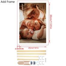 1 Customized Canvas Poster With DIY Frame Or Frameless Poster, Print Your Personalized Photo As A Gift On Canvas, Wall Decoration Painting, Mural, Hanging Painting, Canvas Printing, Canvas Poster, Canvas Wall Decoration, Poster Printing. It Is The Perfect Gift For Boyfriends, Family, Sons, Daughters, Students, Pets, Family, Birthdays, Weddings, Anniversaries, Suitable For Living Rooms, Bedrooms, And Offices