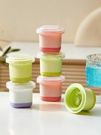 1set/3pcs,Large-Capacity Ice Cube Mold, Easy To Remove, Home-Use Ice Cube Tray For Storing Ice Cubes
