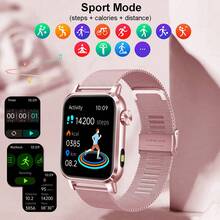 1pc Waterproof Unisex Smart Watch With LED Flashlight, Phone Call Function, Message Reminder, Multiple Sports Modes, Music Playback, Suitable For Men And Women Outdoor Running, Cycling, Etc.