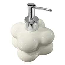 1 set dispensador de jabón de cerámica para el baño, botellas de gel de ducha con decoración de mariposa, dispensador de espuma para gel de ducha