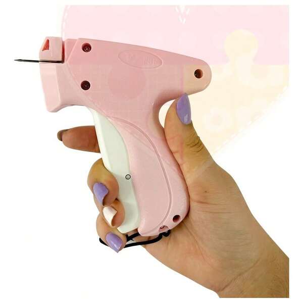 Pistola Aplicadora Tag Pin Fine com Agulha Fina – Ideal para Tecidos Delicados