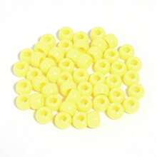 200 buc/pachet mărgele acrilice multicolore cu orificiu mare, 6x9mm, potrivite pentru realizarea de bijuterii DIY lucrate manual, decorațiuni artizanale: brățări, coliere, cercei, accesorii de păr, decorațiuni pentru încălțăminte, ornamente pentru îmbrăcăminte