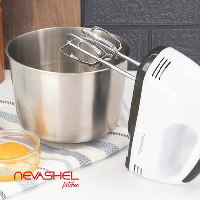 Batidora de Mano 7 Velocidades Nevashel Ad-6633B