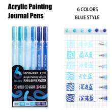 Languo 90-Color Acrylic Paint Markers - 1.0mm Fine Tip Gel Ink Pen, Blendable Vibrant For Rock/Glass/Wood DIY Craft Decor,Student Art Supplies , Back To School Gifts