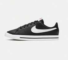 Zapatillas casuales NIKE COURT LEGACY para mujer DA5380-002 - Blanco y Negro - Ver 2