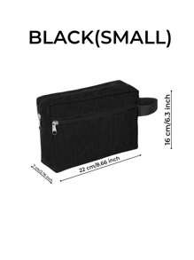 1 Stück/2 Stücke Großraum Reise Tragbare Herren Kulturbeutel, Damen Kosmetiktasche für Grundbedarf Wasserbeständige Schminktasche Handtasche, Wasserdichte Rasurtasche für Toilettenartikel, faltbare Aufbewahrungstasche mit Fächern und Griff für Kosmetikpinsel und Werkzeuge