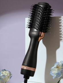 CRASTS Hair Dryer Brush, 3-Speed Temperature And Airflow Settings, Volumizing, Straight & Wavy Styling, 2-In-1 Blow Dryer And Brush