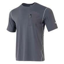 Under Armour Men Letter Graphic Contrast Piping Sports Tee