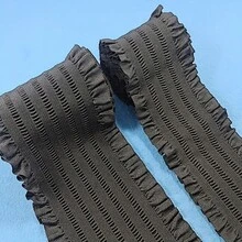 1 Yard Long, 7.3cm/10cm Wide, Heavy Duty Elastic Black Nylon Waistband - Sewing, Pants, Clothing Alterations Elastic Band - Durable, Soft, Adjustable Sewing Accessory - Multicolor - View 1