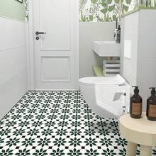 10/20PCS 20.32cm X 20.32cm Peel Off Adhesive Tiles, Self-Adhesive DIY Vinyl Flooring, Detachable Waterproof Tile Stickers, Suitable For Bathrooms, Kitchens, Stairs, Living Rooms, Bedrooms - Multicolor - View 8