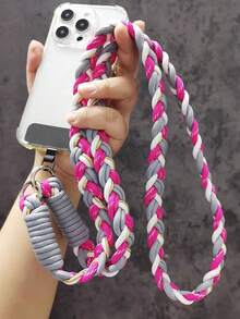 1 Pieza Correa de Lujo para Bandolera/Hombro de Cuerda Trenzada Dorada con Anilla para Llaves y Parche de Repuesto - acollador - Ver 8