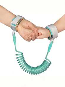 1件装婴儿防走失安全手环，弹簧绳牵引带|婴儿防走失带 - 彩色 - 查看 11